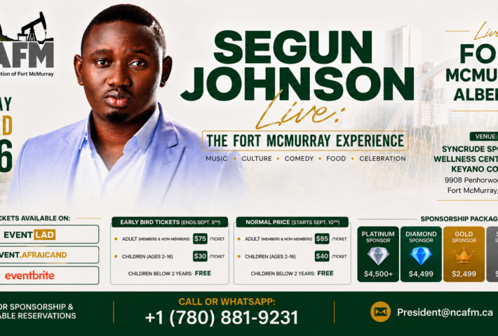 Segun Johnson Live: The Fort McMurray Experience